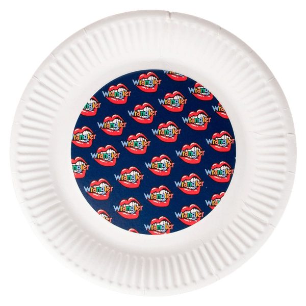 Grande assiette en carton